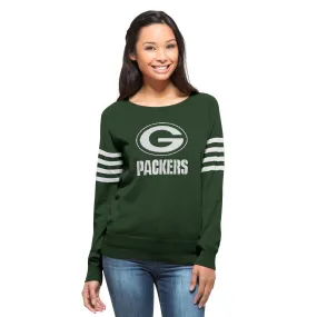 Green Bay Packers Drop Needle Women's Pine Green Sweater