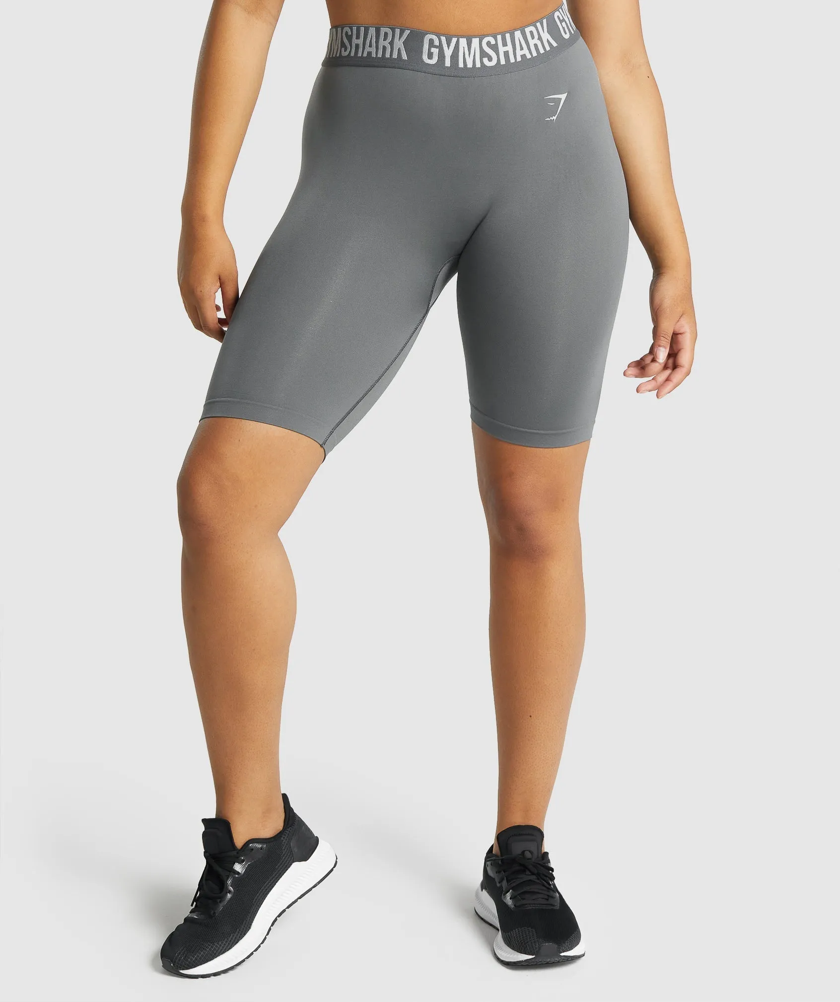 Gymshark Fit Seamless Cycling Shorts - Charcoal