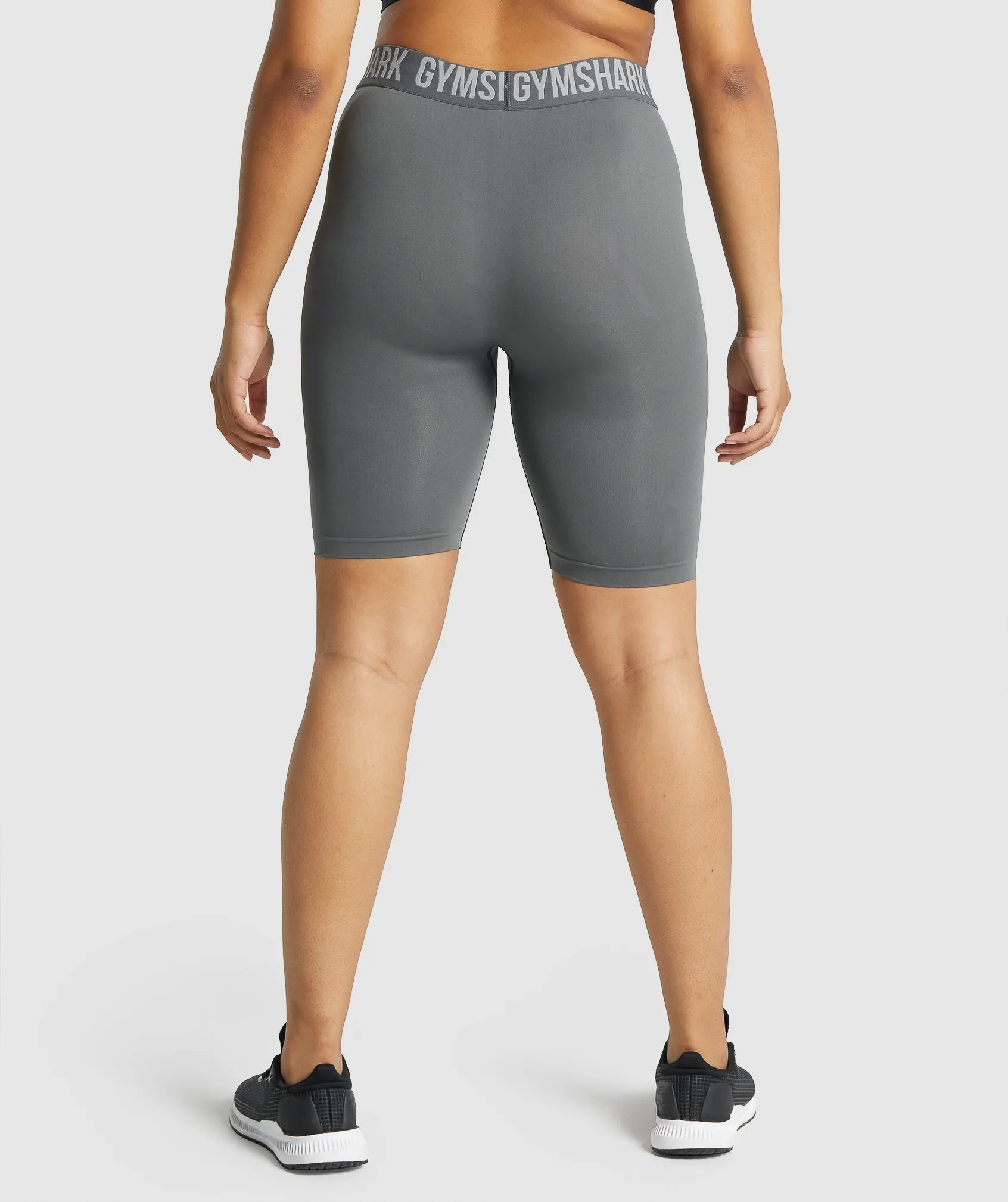 Gymshark Fit Seamless Cycling Shorts - Charcoal