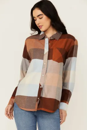 Harlow Long Sleeve Snap Flannel Shirt