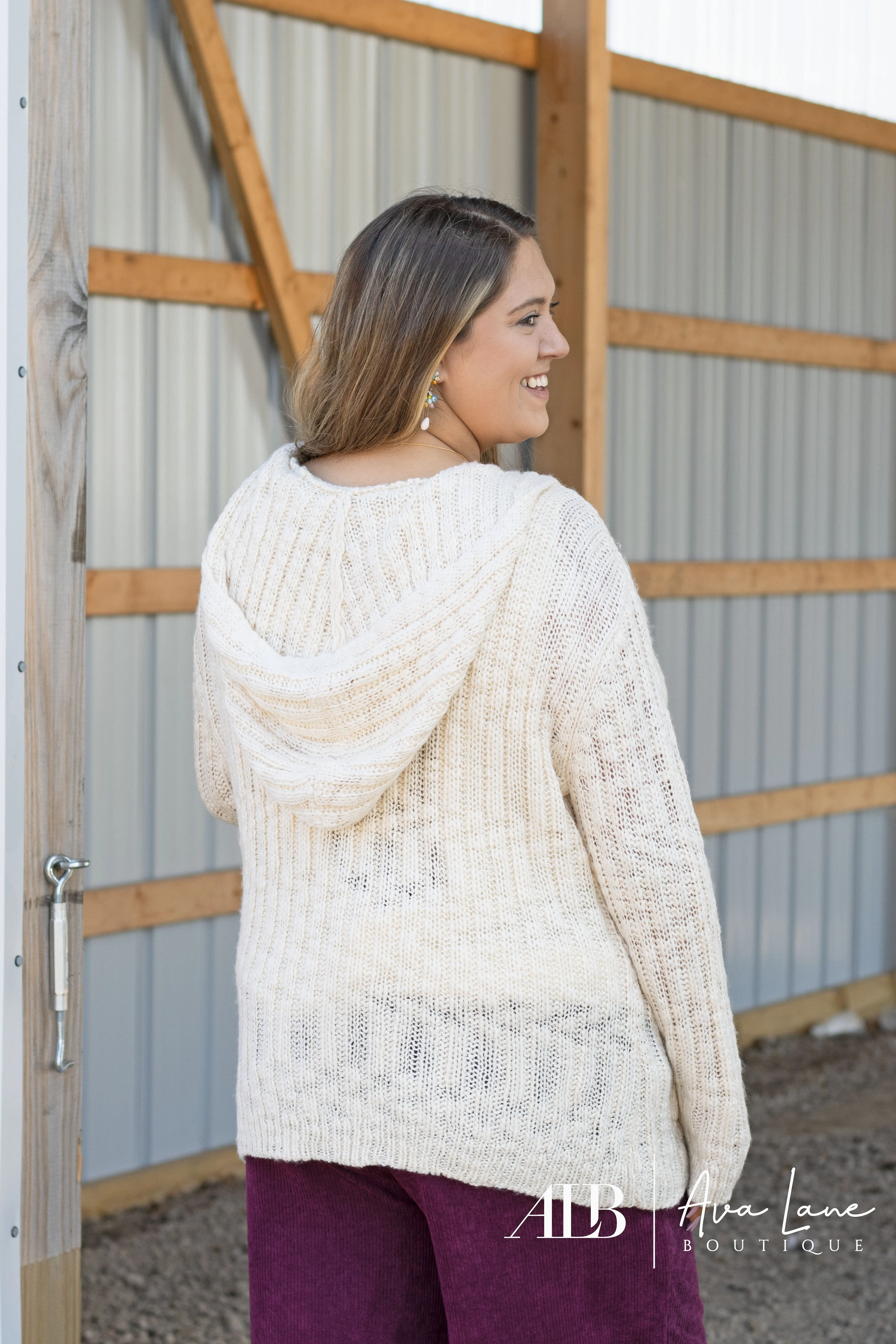 Here For You Sweater Cardigan