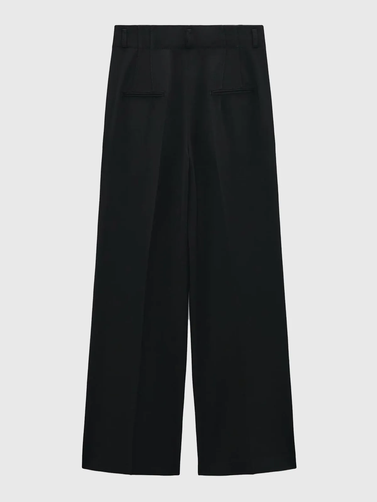 High Waisted Pleated Wide Leg Pant