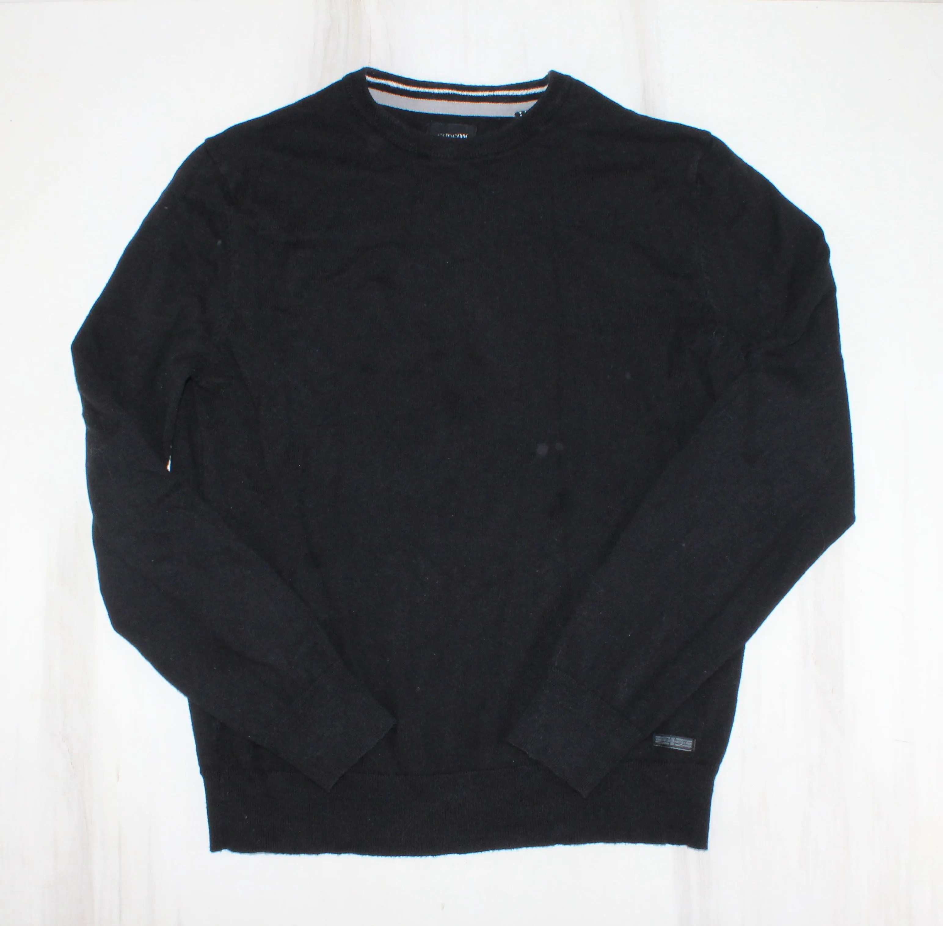 HUDSON BLACK SWEATER MENS SMALL PRE-LOVED