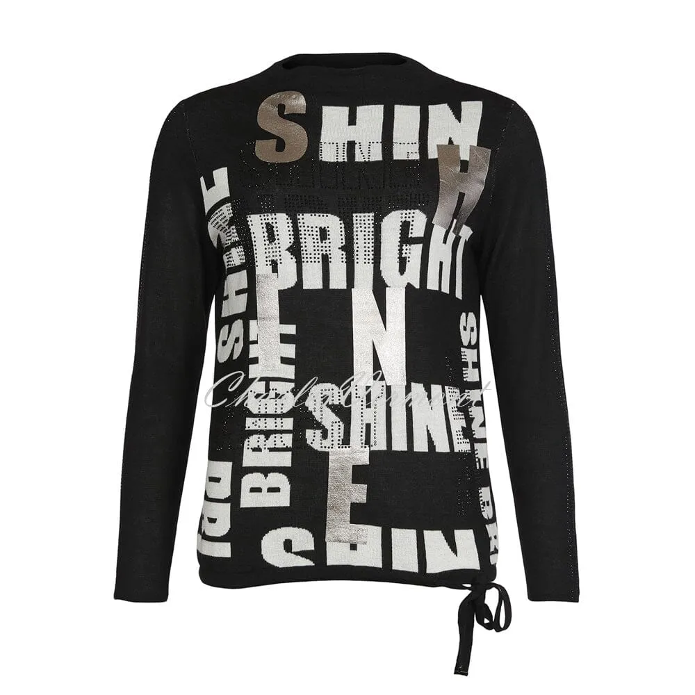 I’cona ‘Shine Bright’ Pullover – Style 64051-60002-90 (Black)