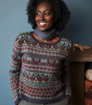 Jamieson & Smith Knitting Pattern Seraph Jumper