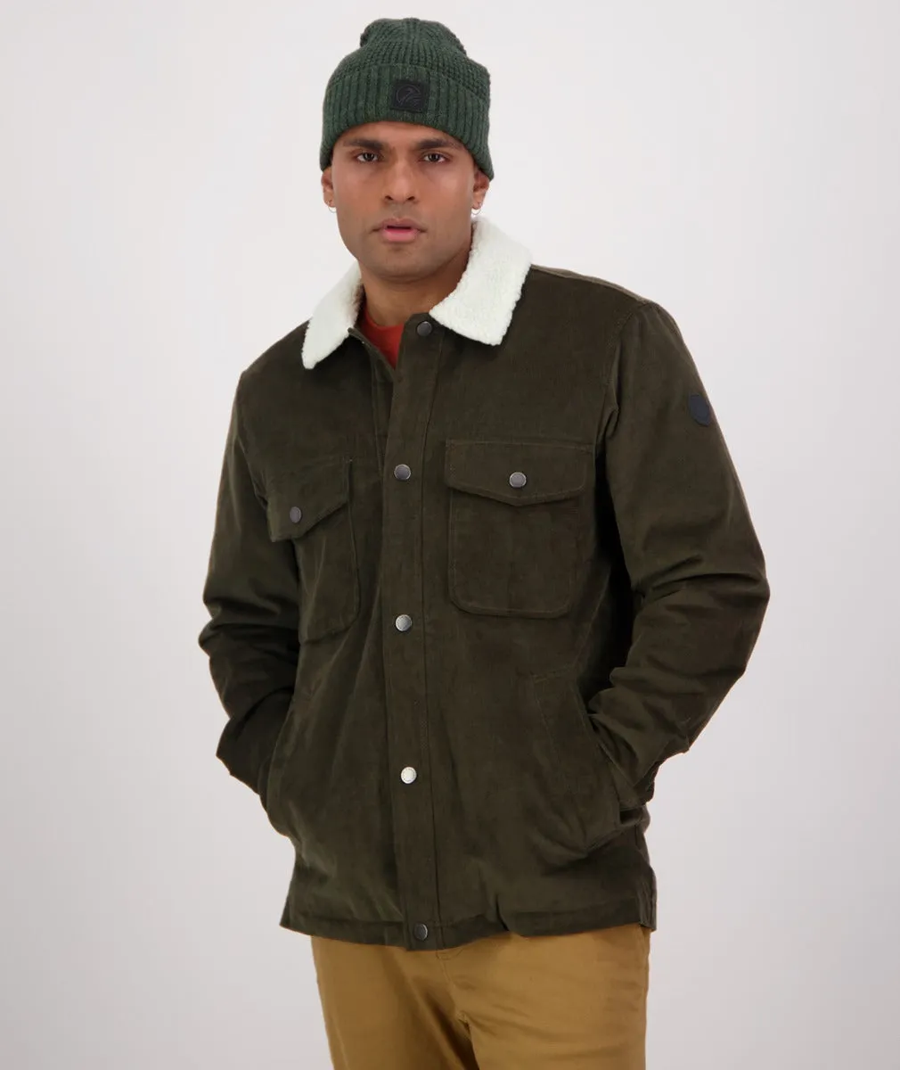 Kaituna Corduroy Jacket - Olive