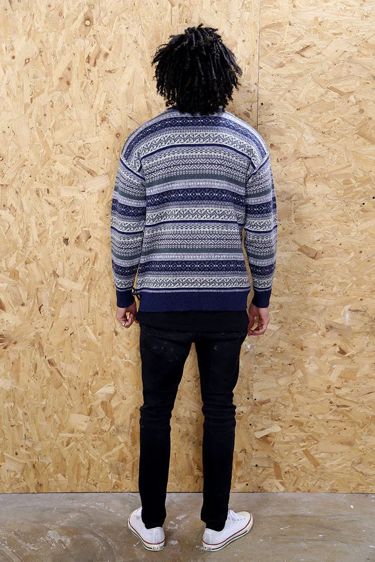 Lacoste Fairisle Stripe Jumper