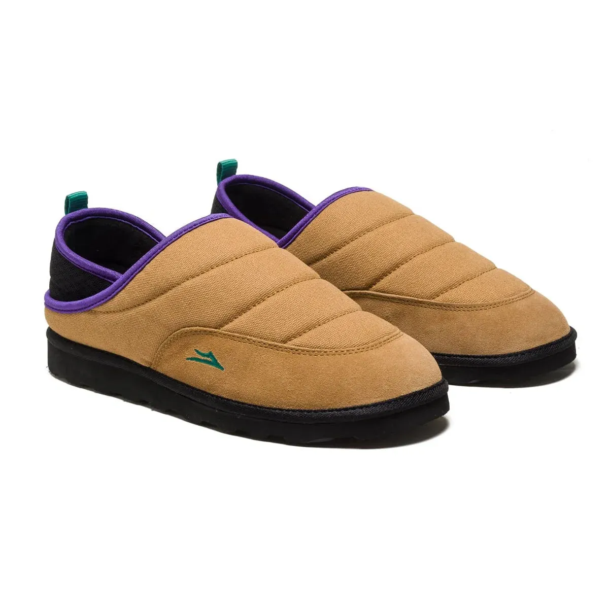 LAKAI OWEN WALNUT CANVAS SLIPPER