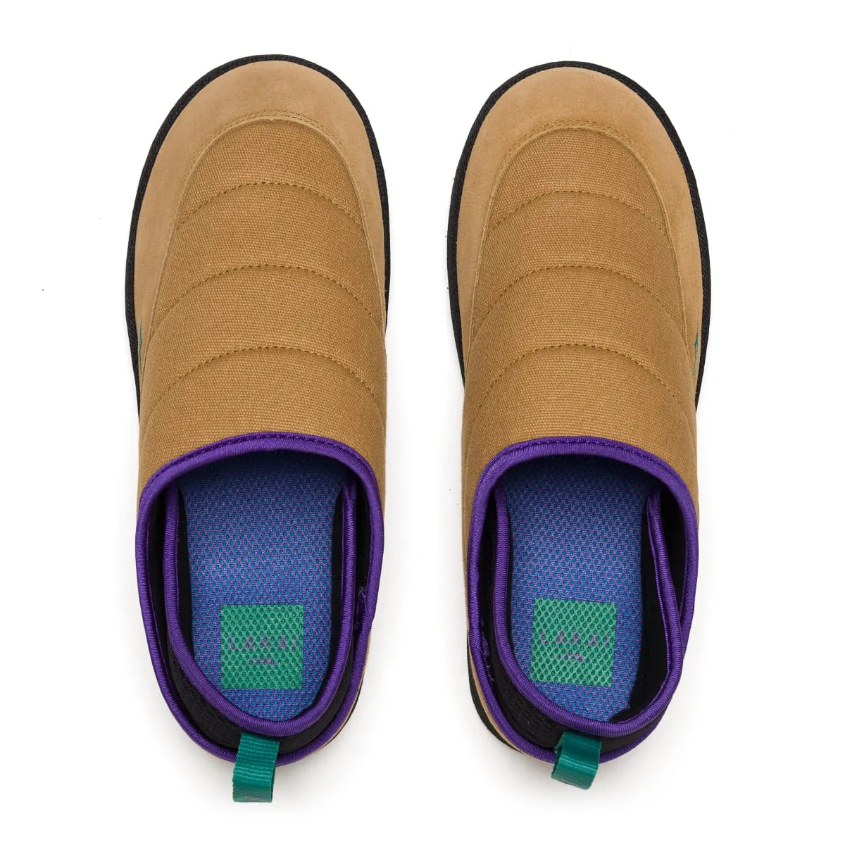 LAKAI OWEN WALNUT CANVAS SLIPPER