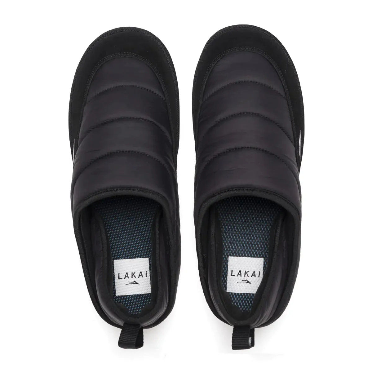 Lakai Shoes Owen Slipper - Black Polyester