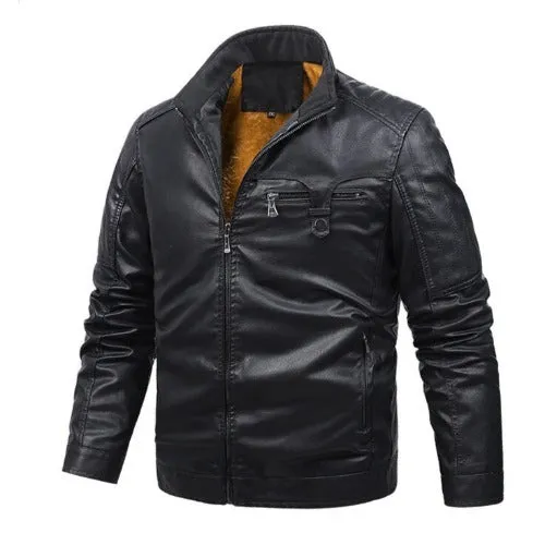 Leather Coat Jackets For Mens Winter Coats Man Men's Sports Sweat-shirts Parkas Down Light Vintage Hooded Golf Wear Clothing Hot