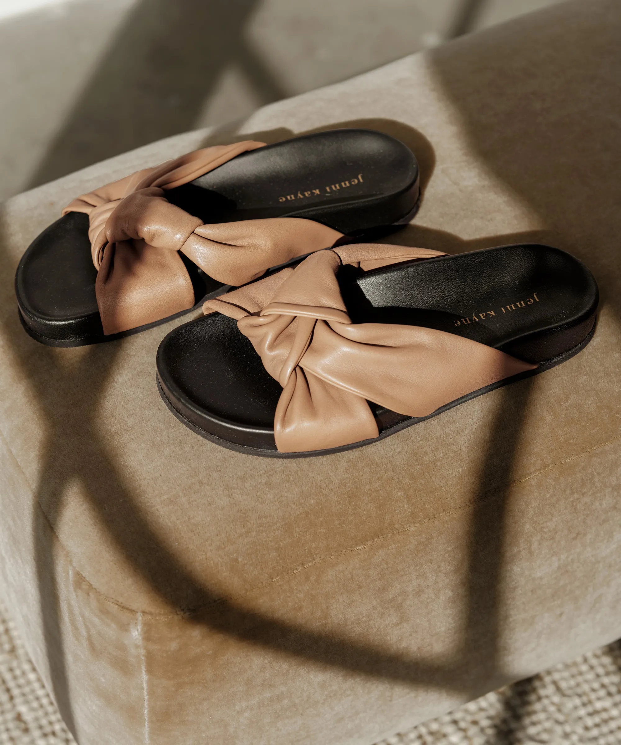 Leather Knot Sandal