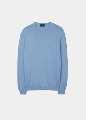 Leysmill Ice Blue Crew Neck Sweater