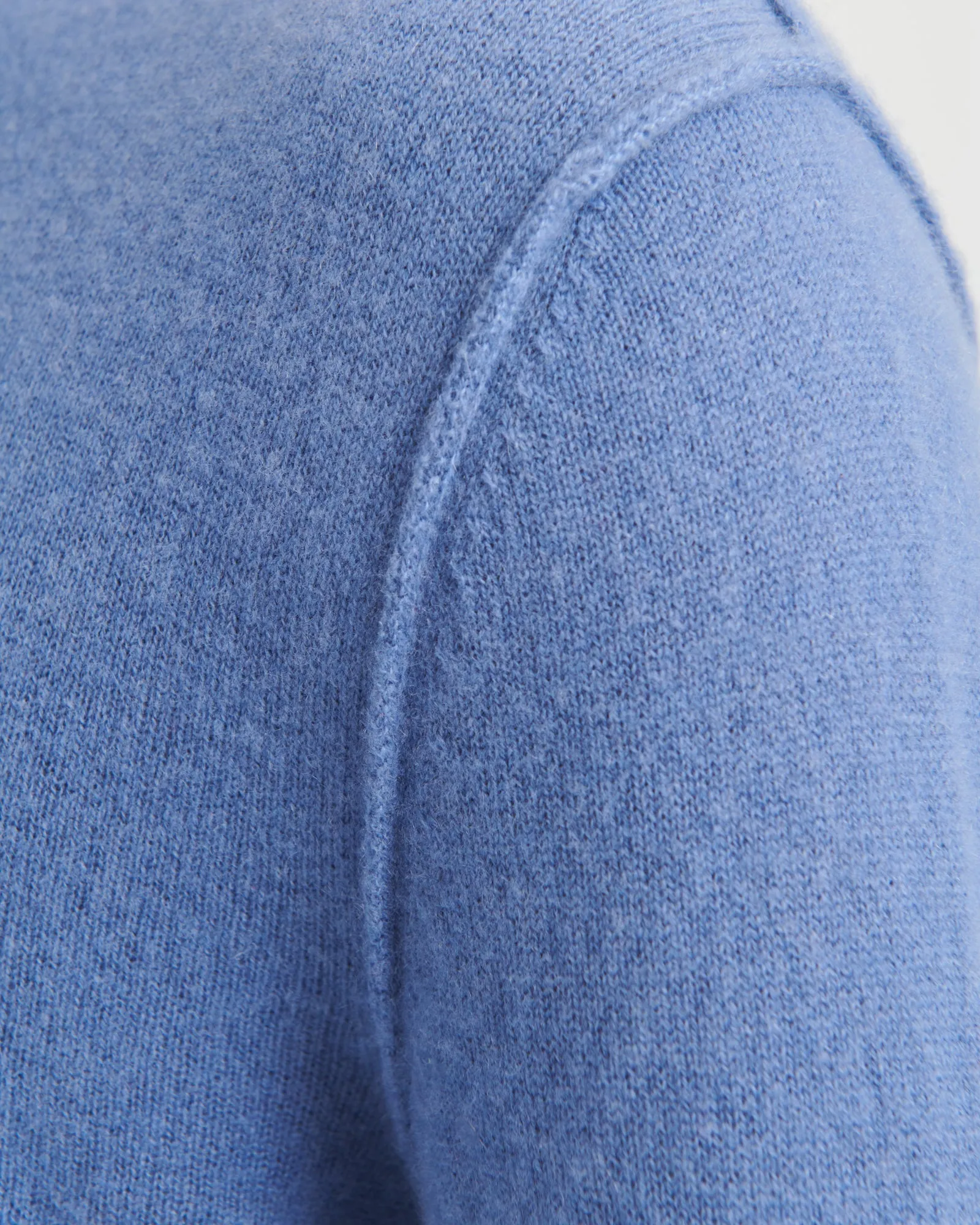 Lightweight Reversible Cashmere Crewneck