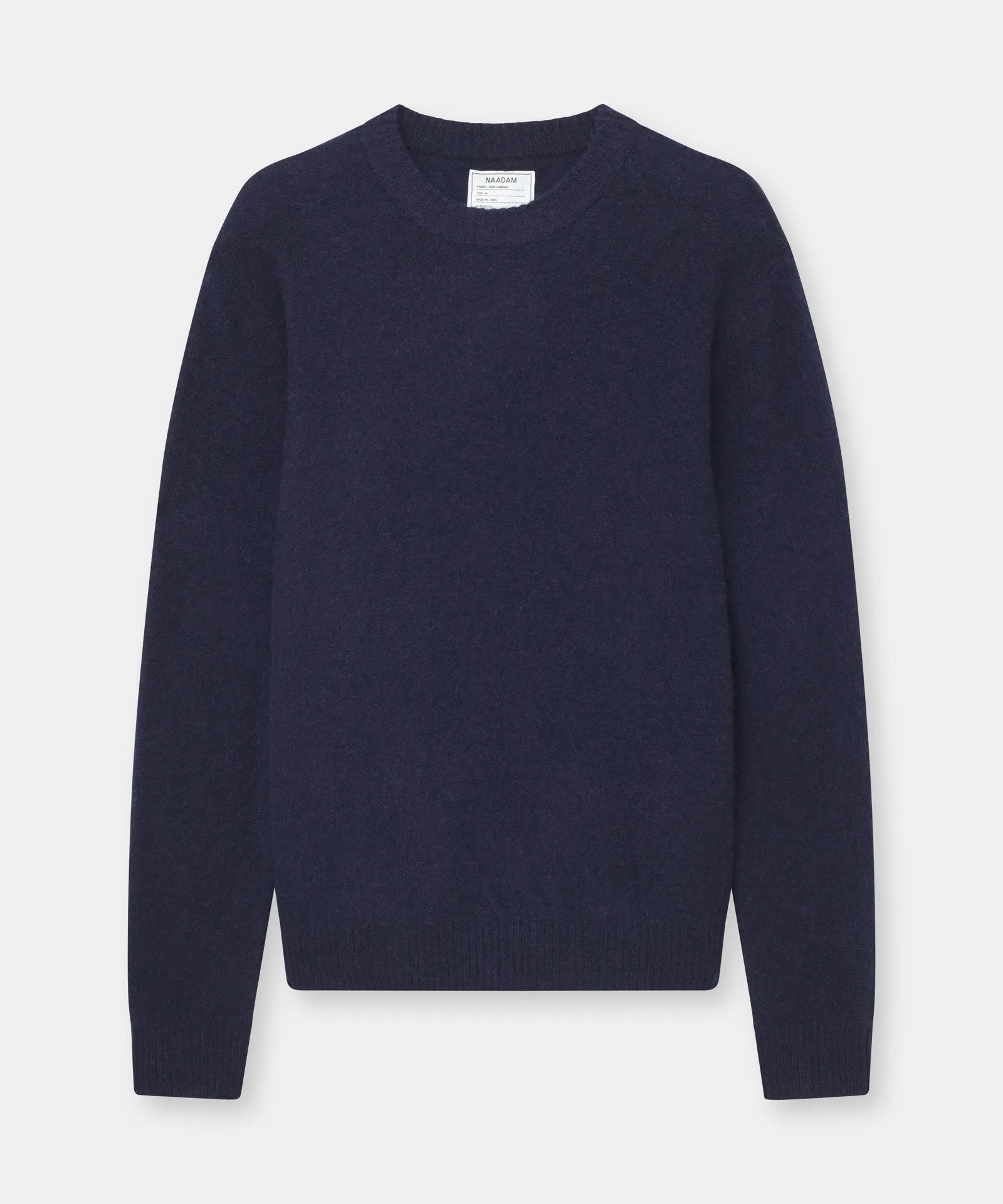 Lightweight Reversible Cashmere Crewneck