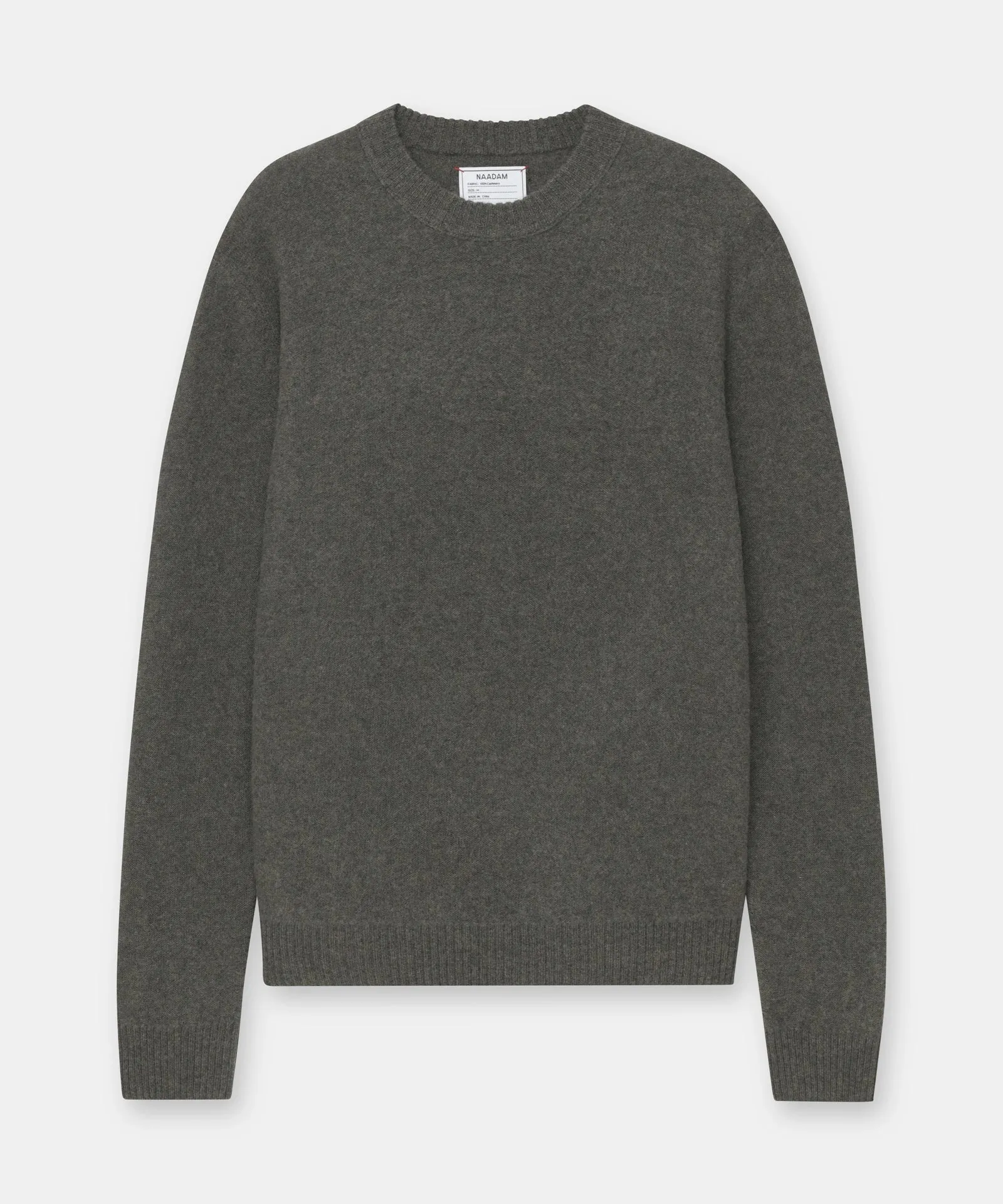 Lightweight Reversible Cashmere Crewneck