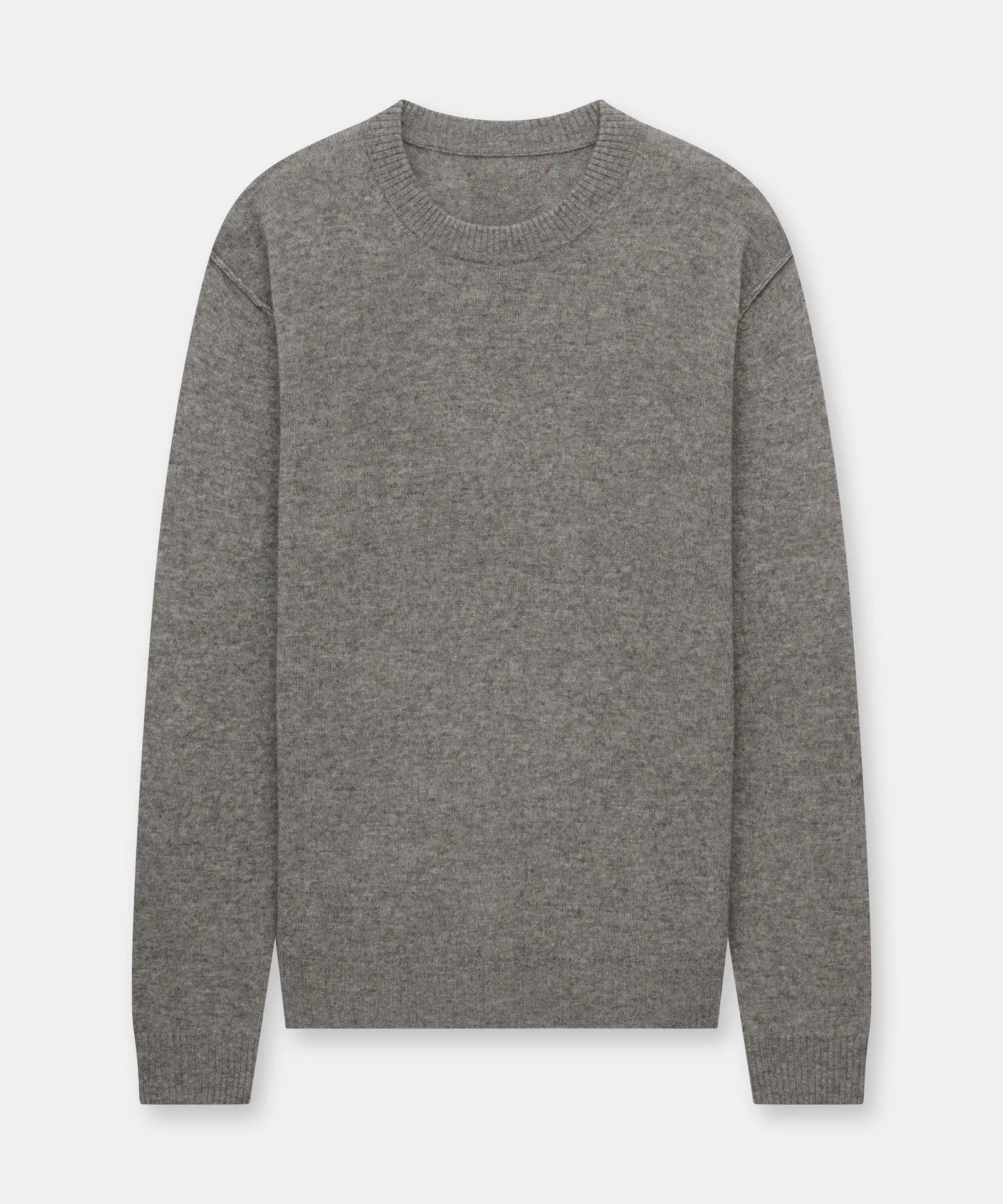 Lightweight Reversible Cashmere Crewneck