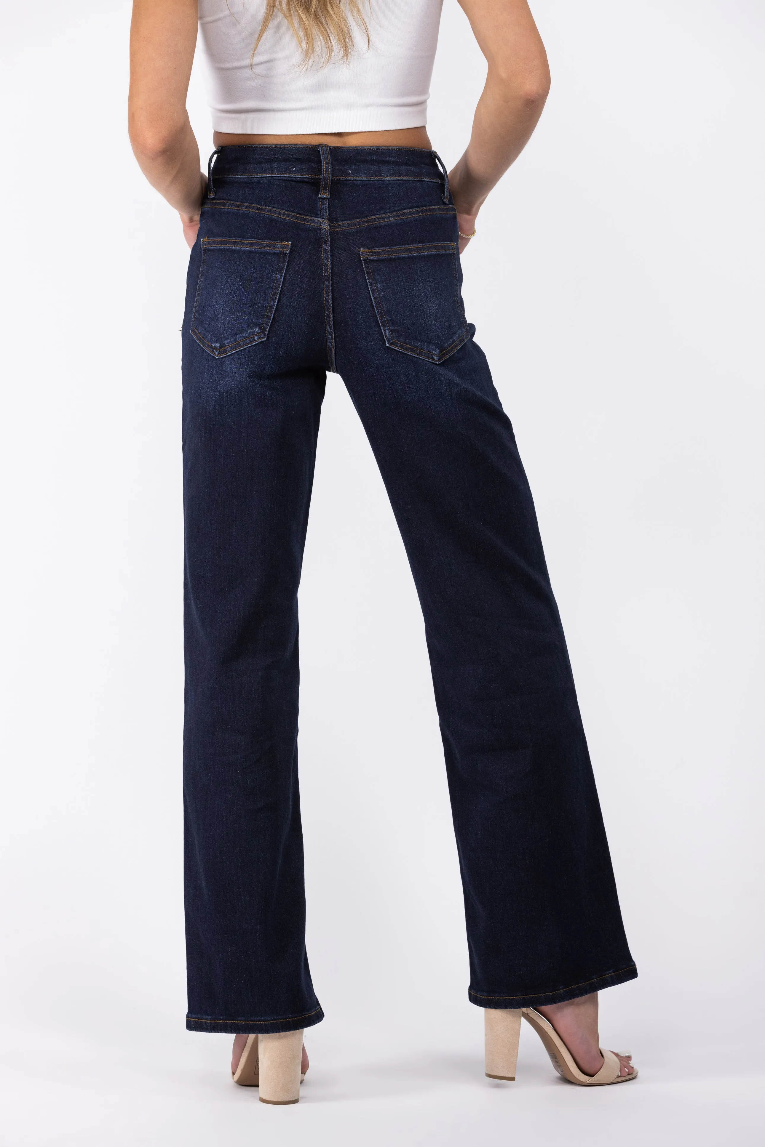 Lovervet Throwback Thursday High-Rise Wide Leg Denim