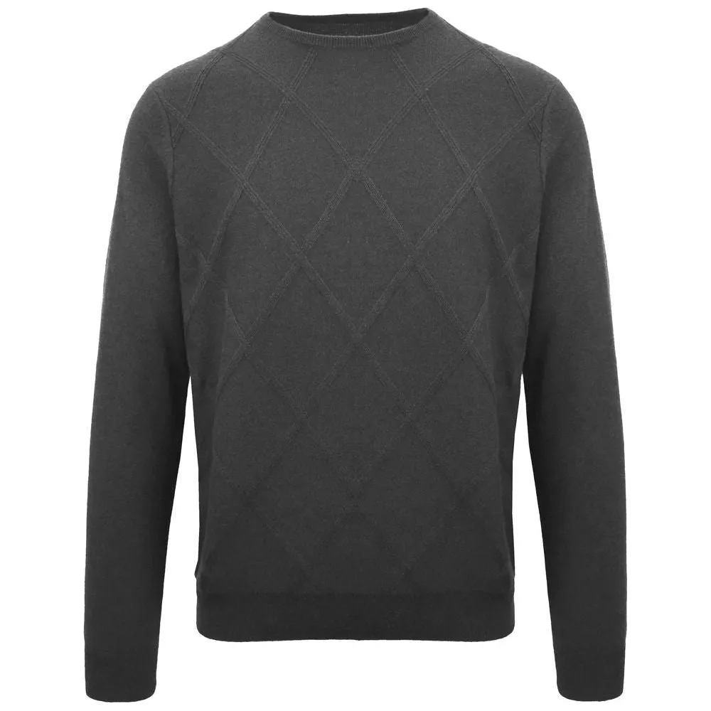 Malo Gray Cashmere Sweater