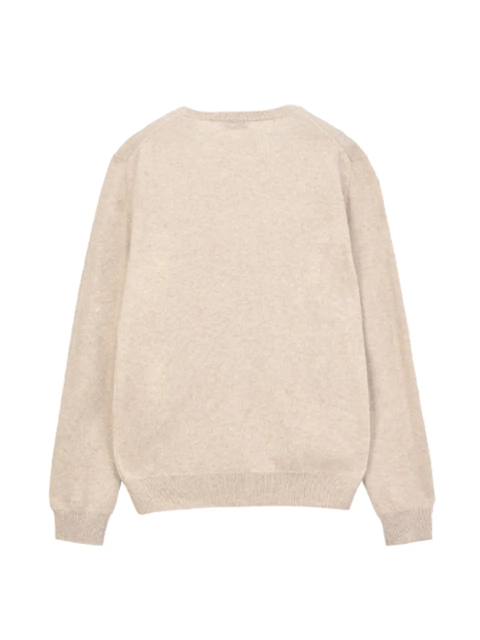 Men Crew Neck Sweater_Oatmeal