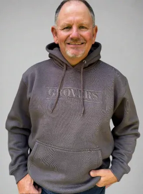 Mens Charcoal Hoodie