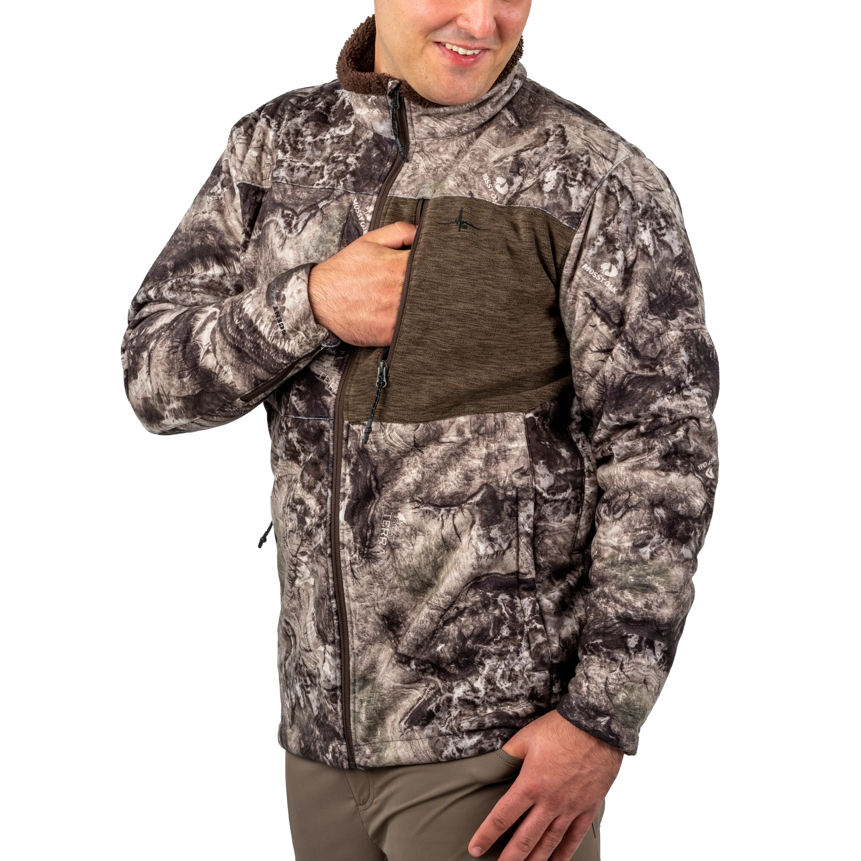 Men’s Shadow Series Windproof Fleece Jacket