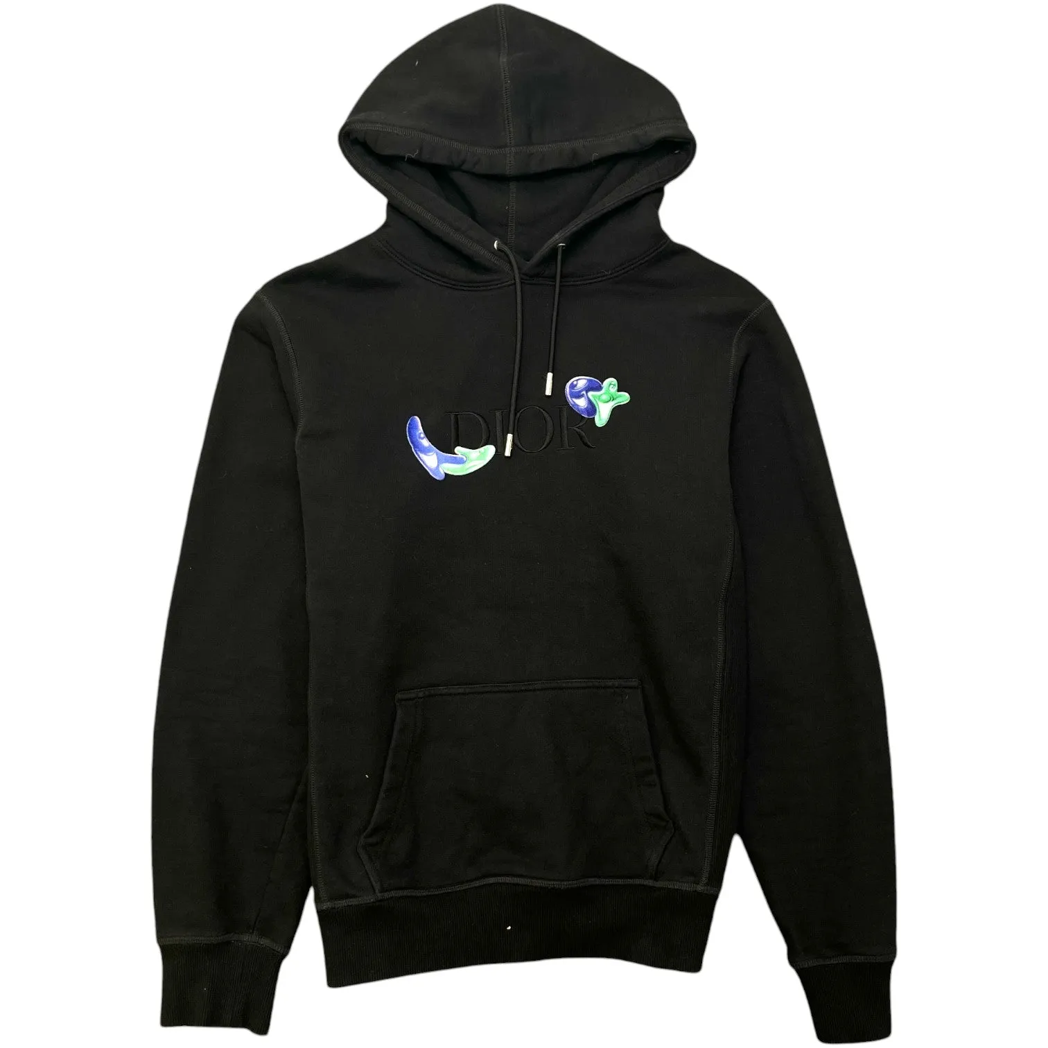 Men's X Kenny Scharf Embroidered Logo Jumper Black Size XS