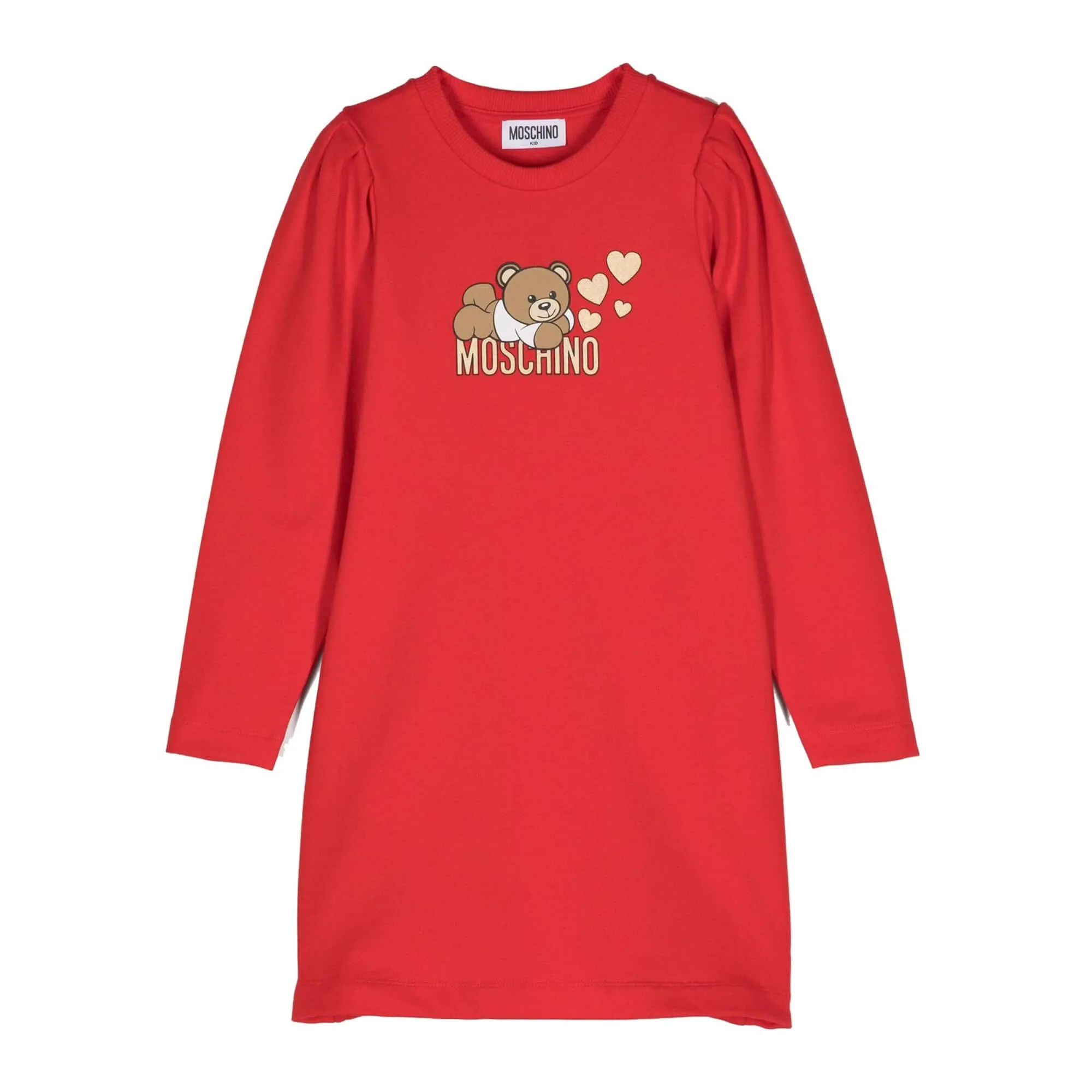 Moschino Heart Bear Red Dress