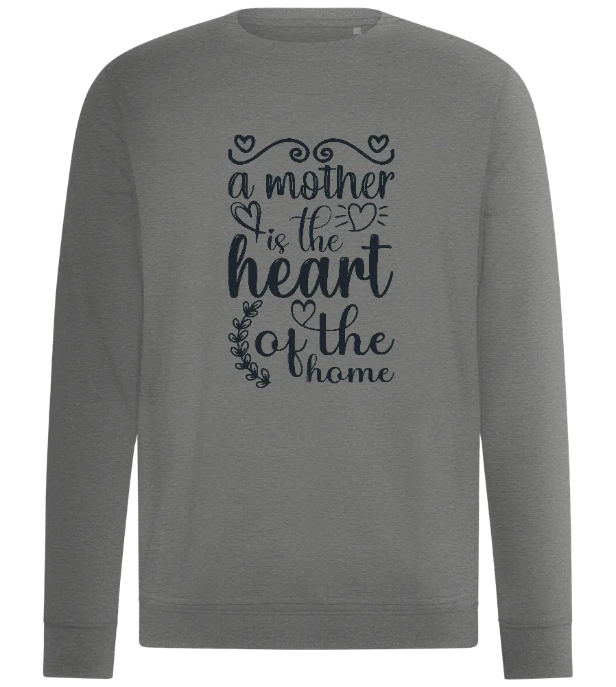 Mother Heart of Home Design - Comfort unisex sweater