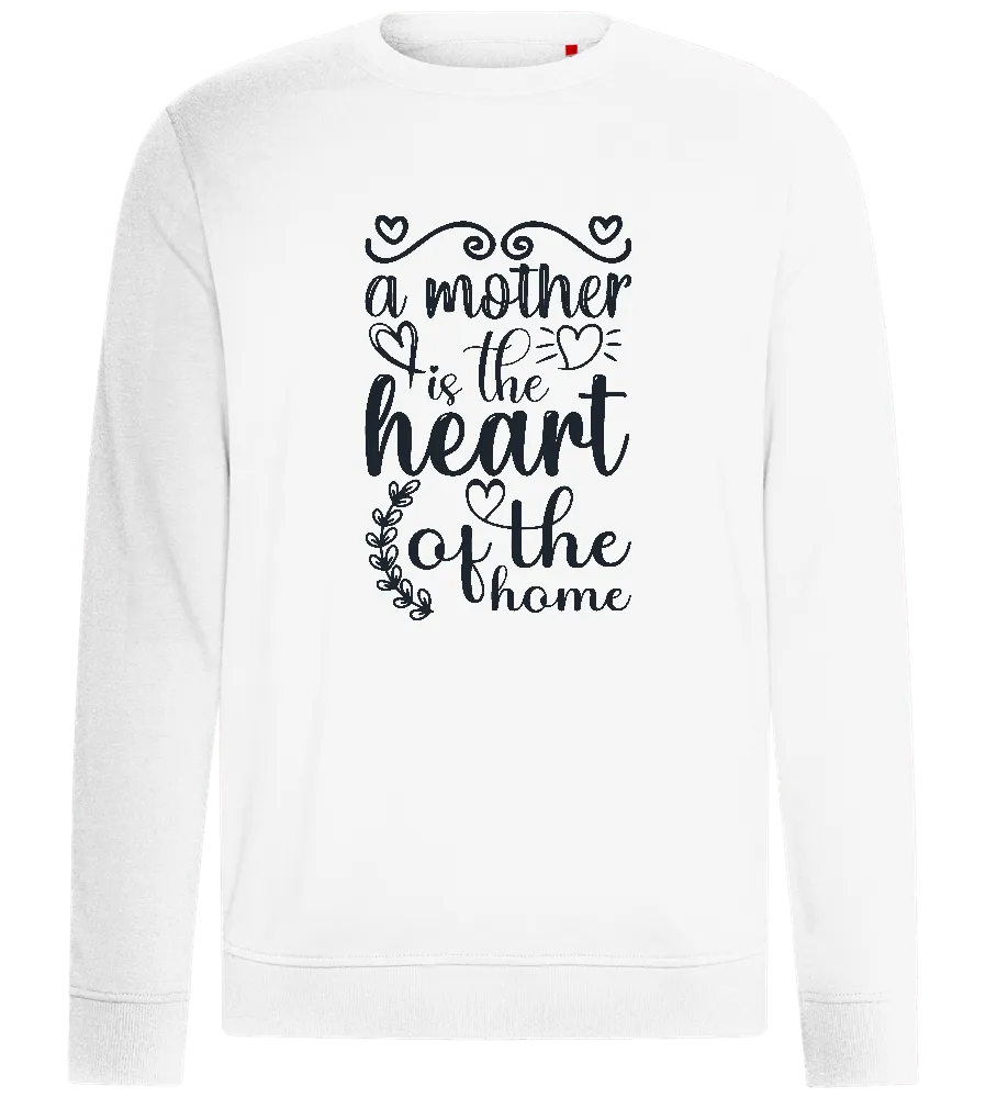 Mother Heart of Home Design - Comfort unisex sweater