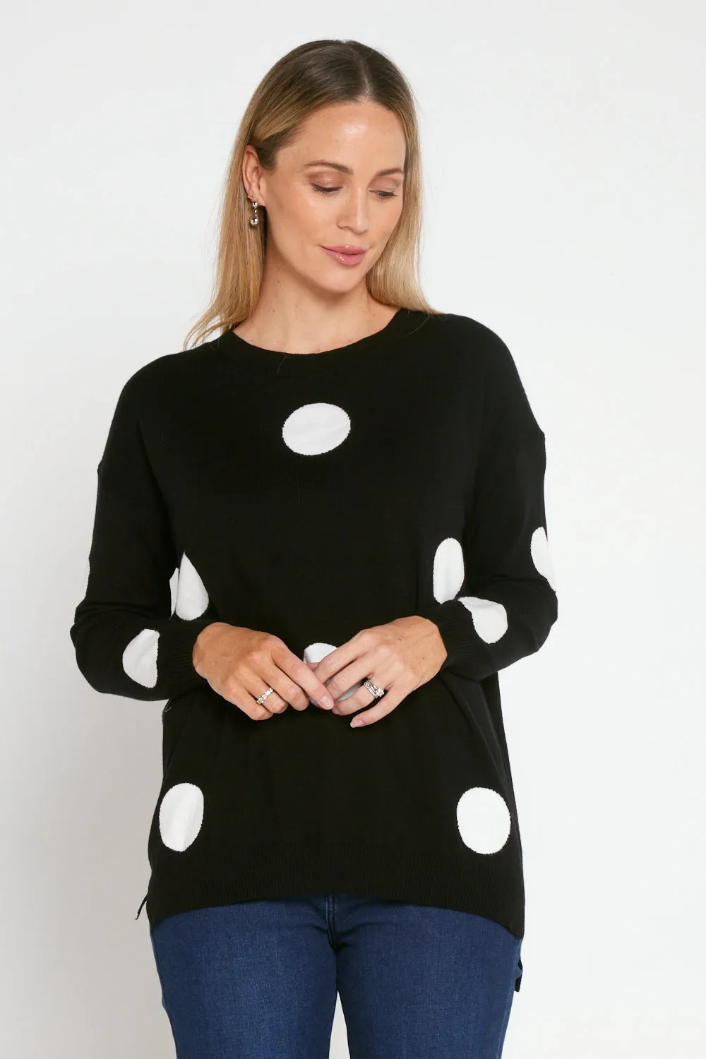 Naomi Jumper - Black Spot