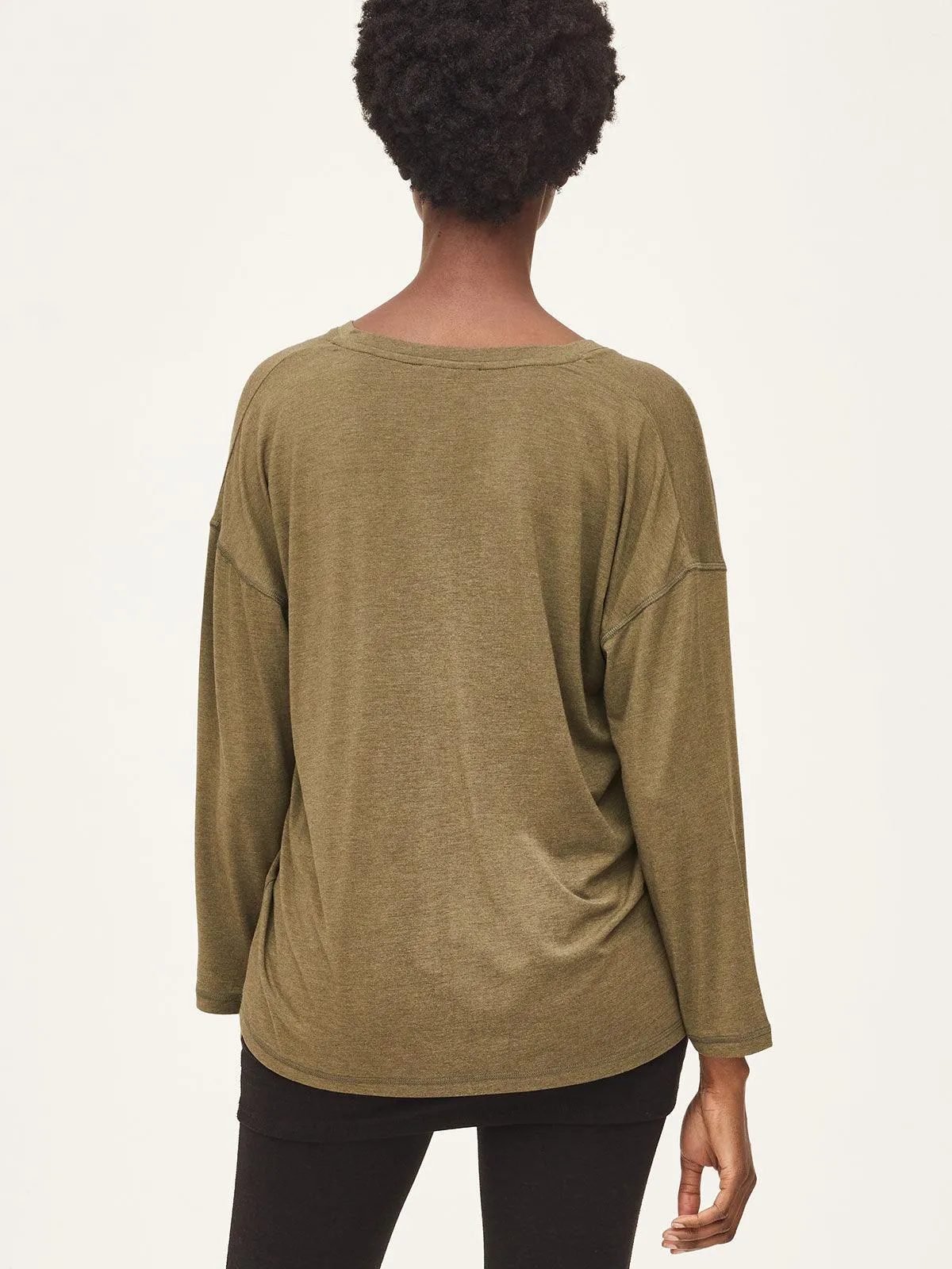 Naturally Soft Seacell™ Long Sleeve Top