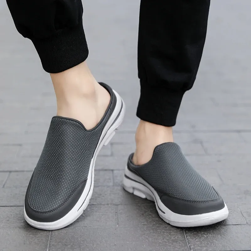 OCW Women Slip On Breathable Lightweight Comfortable Open Back Slip On