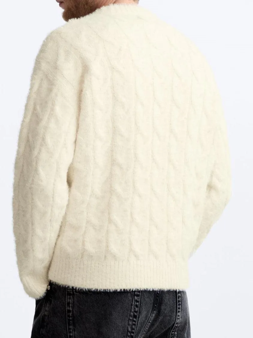 Old Money Regular Cable Knit Sink Sweater