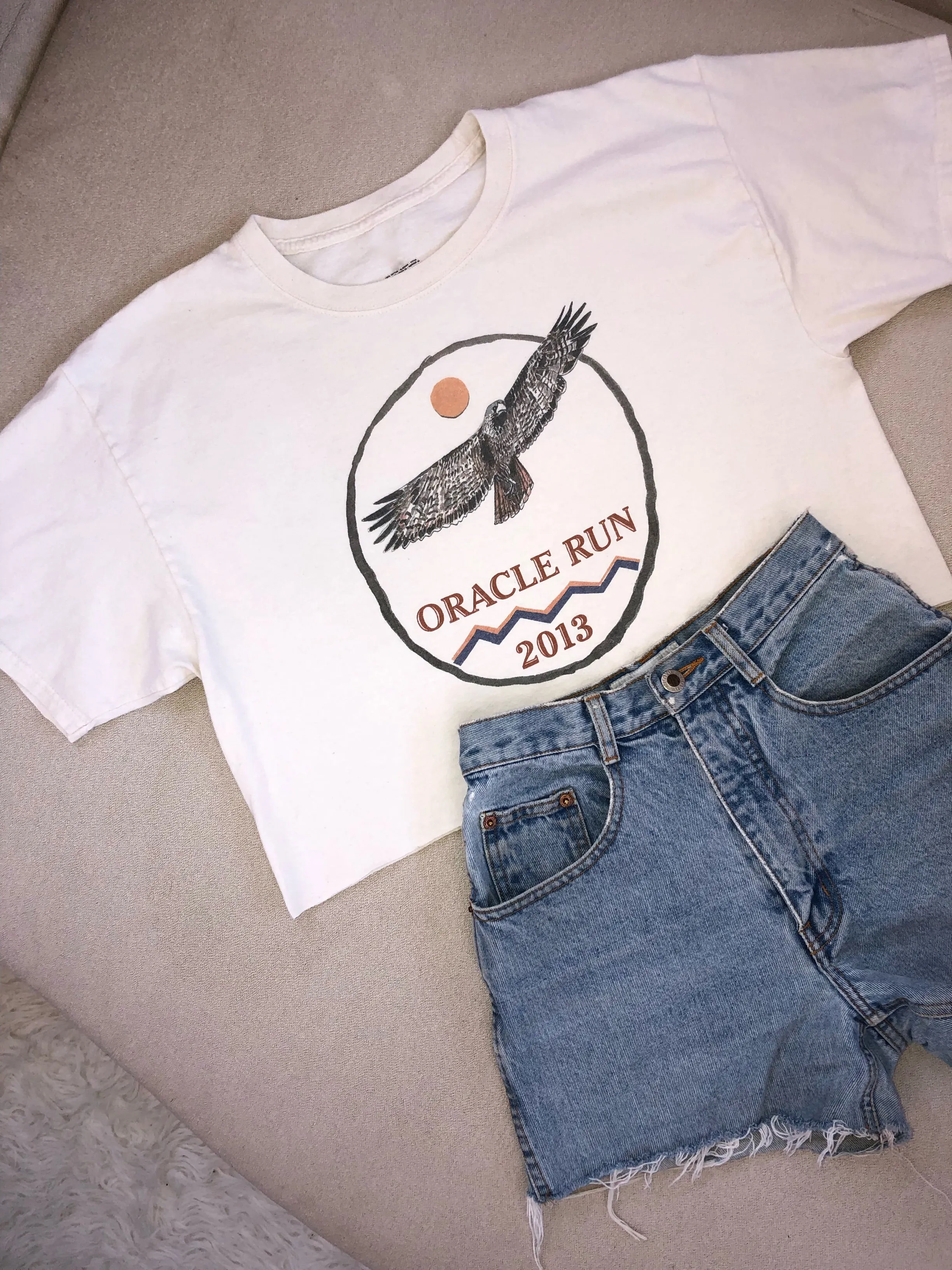 Oracle Run Crop Tee