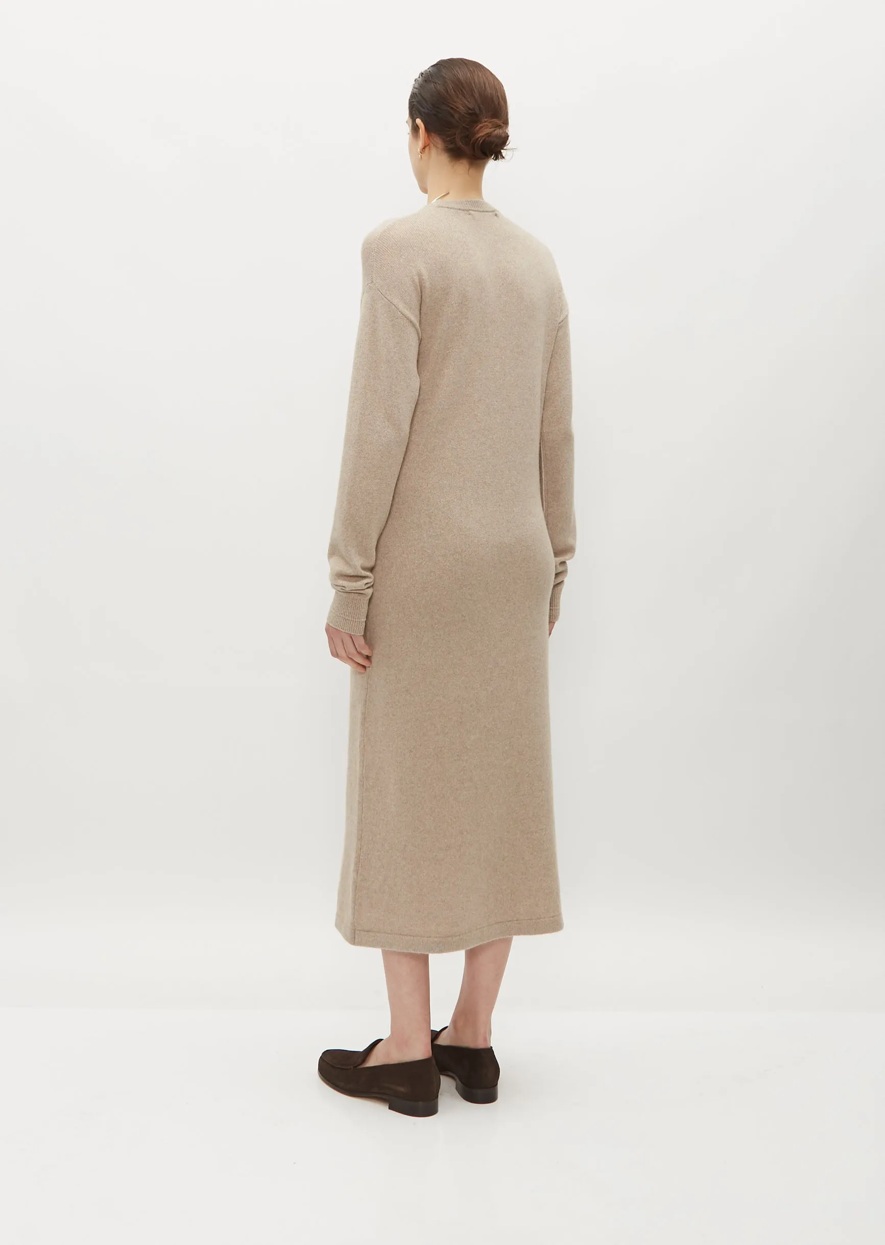 Organic Cotton & Recycled Cashmere Knot Dress