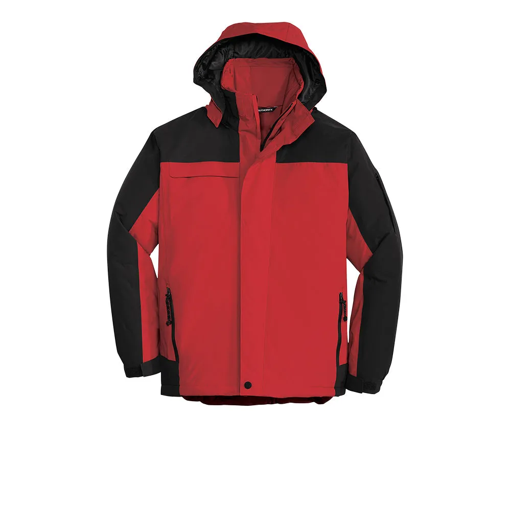 Port Authority® Nootka Jacket - Engine Red / Black