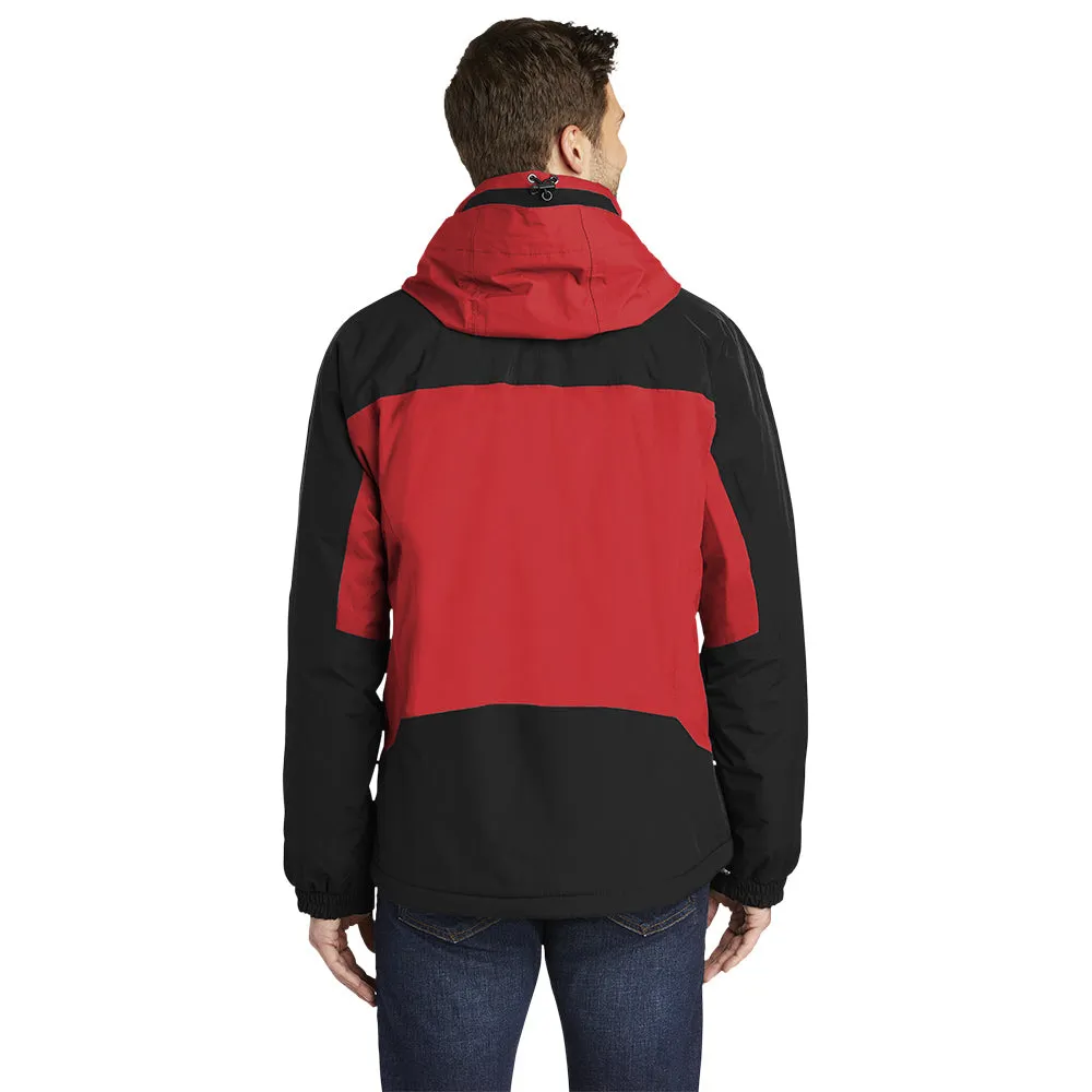 Port Authority® Nootka Jacket - Engine Red / Black