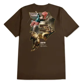 PRIMITVE Courage Graphic T-Shirt - Brown