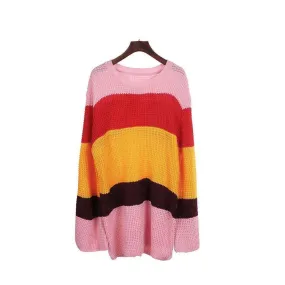 Rainbow Chic Sweater