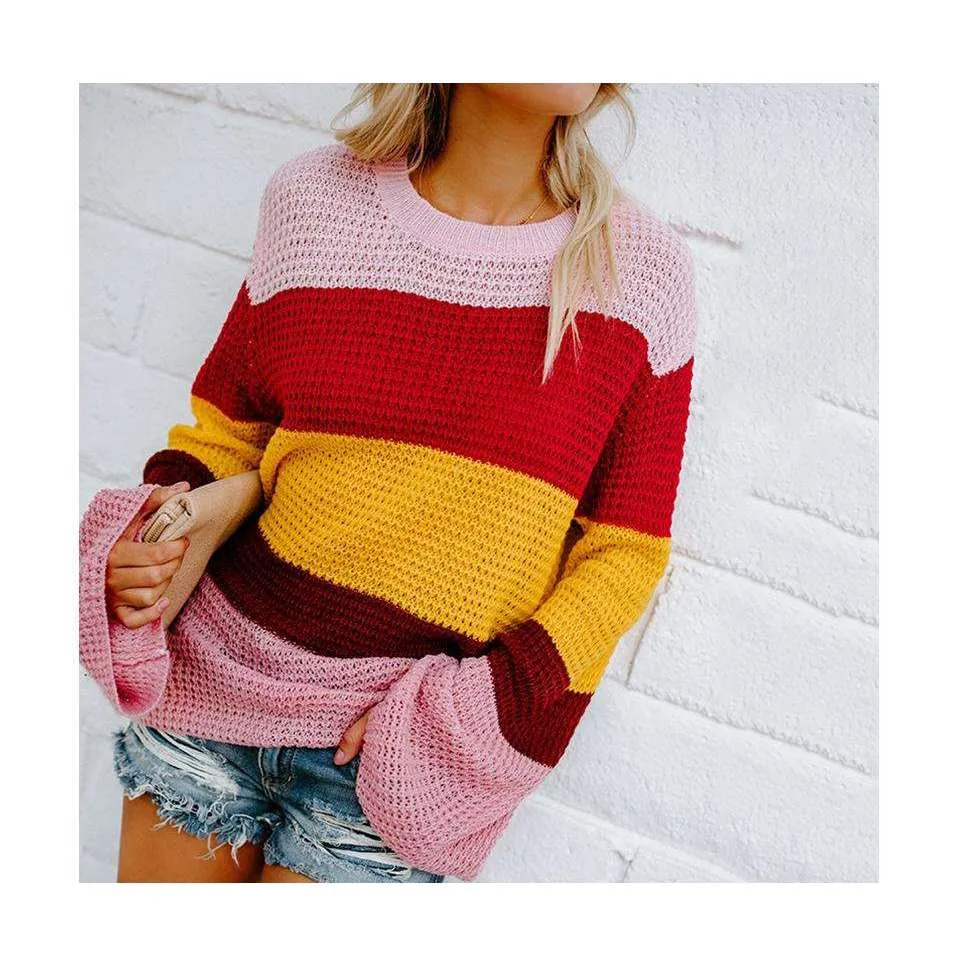 Rainbow Chic Sweater