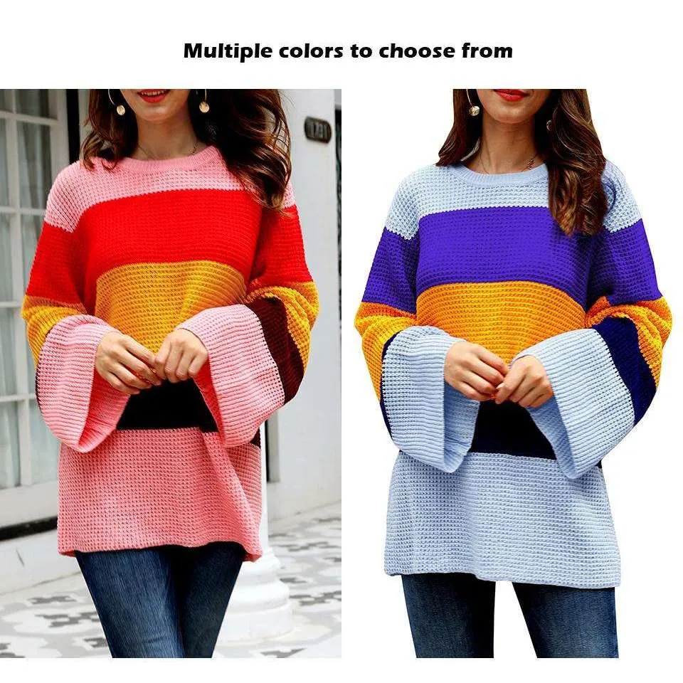 Rainbow Chic Sweater