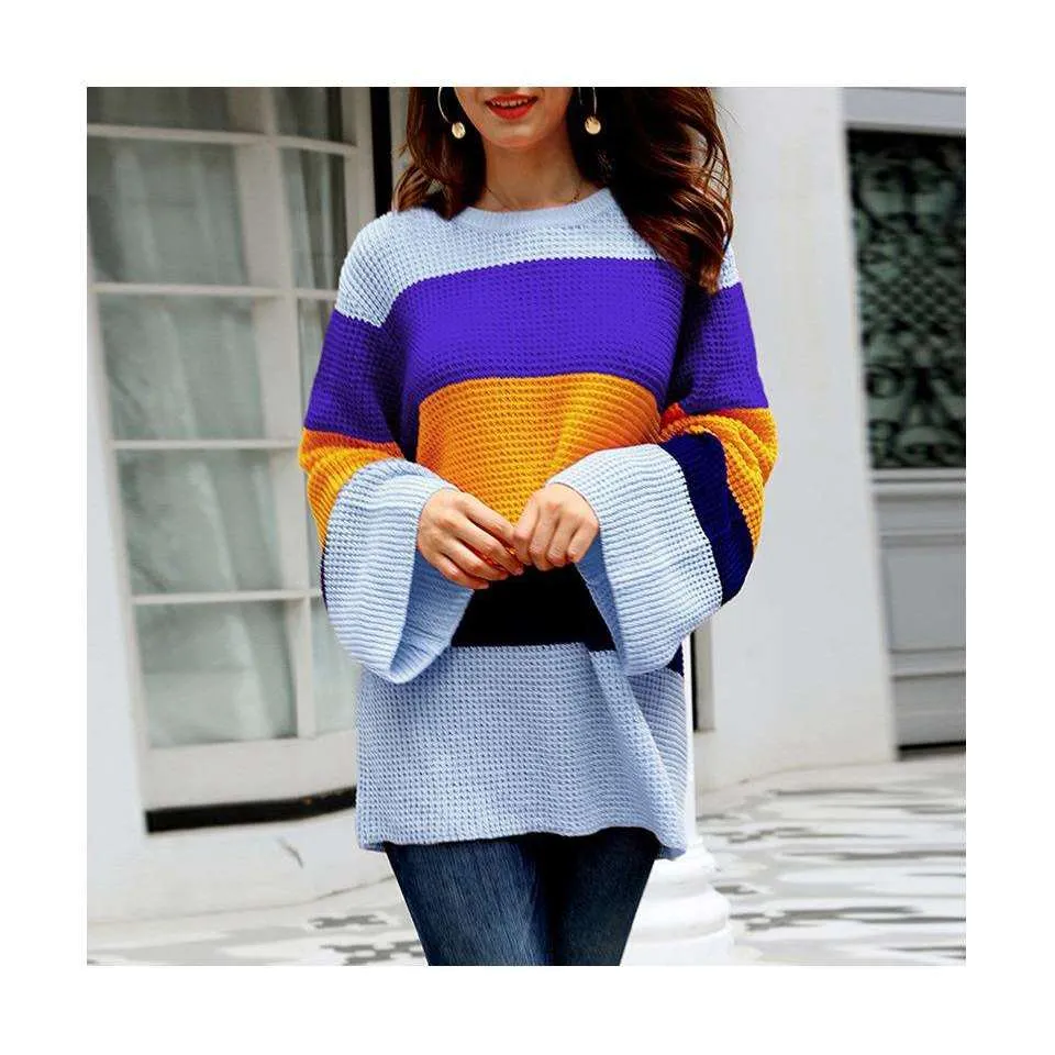 Rainbow Chic Sweater