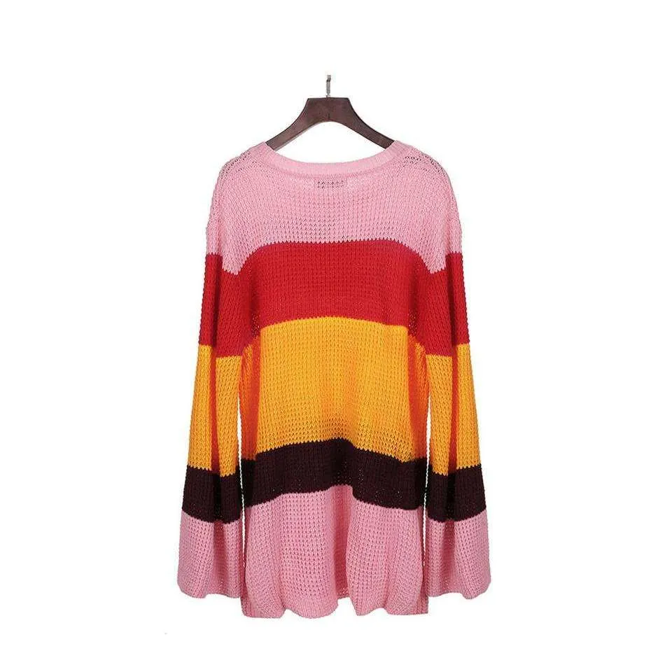 Rainbow Chic Sweater