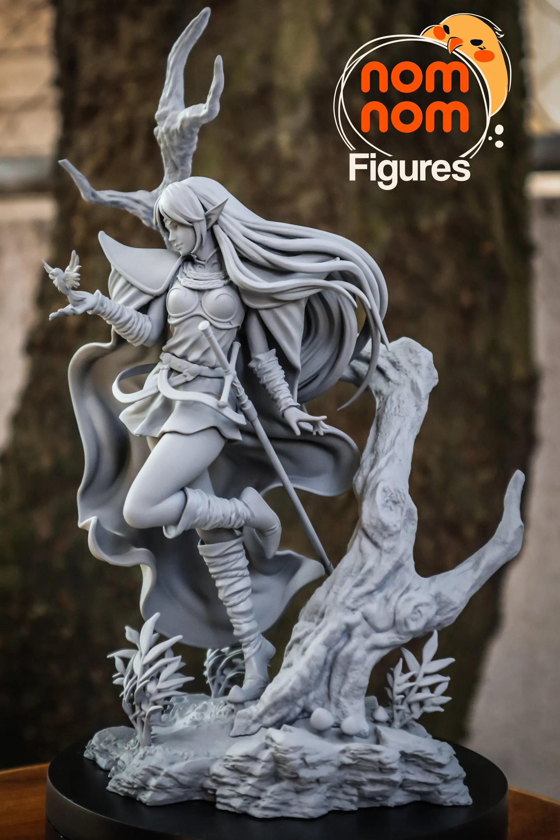 Record of Lodoss War - Deedlit Printed Model by Nomnom Figures