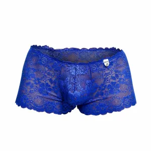 Rose Lace Boy Short Royal S/M