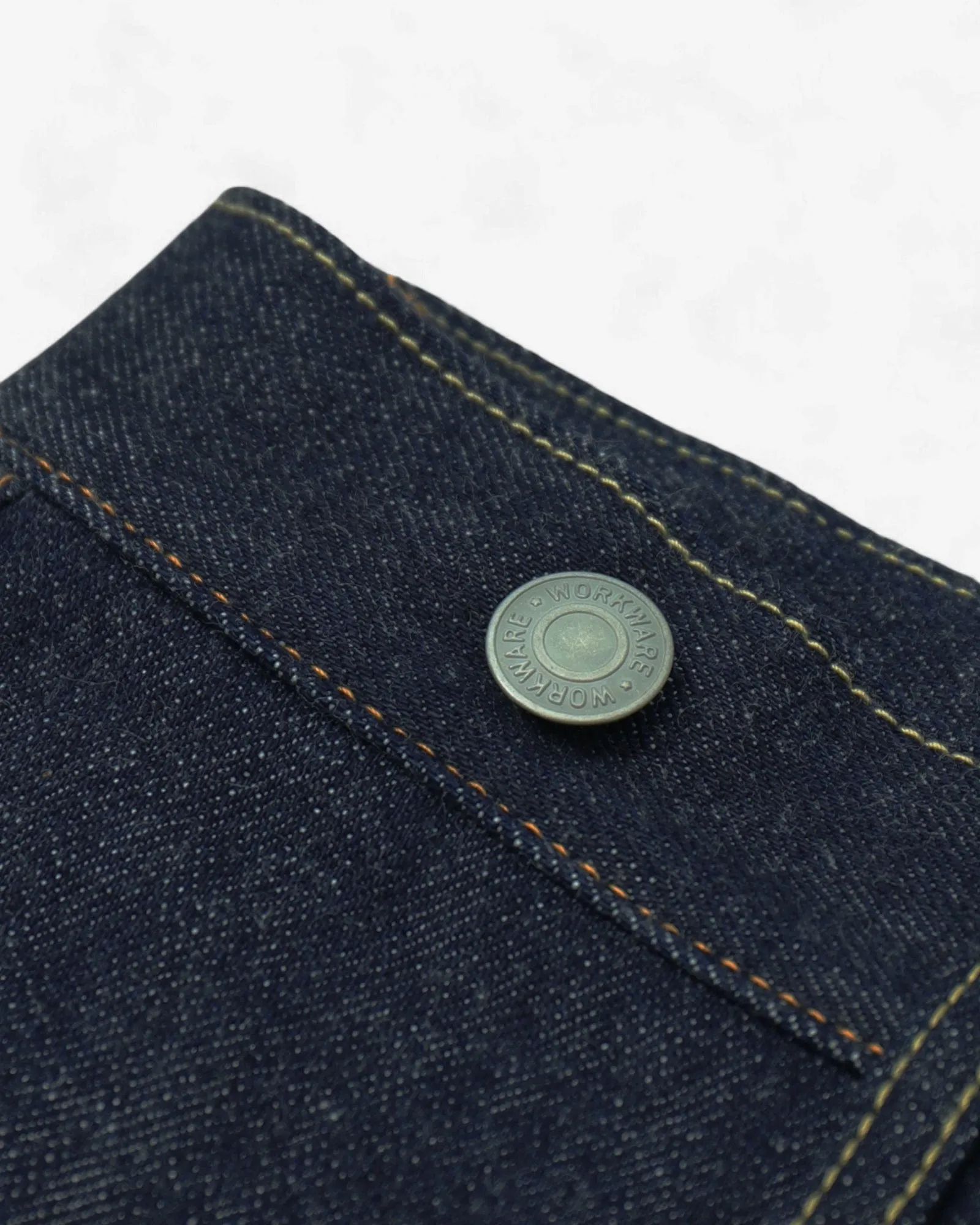 SELVEDGE DENIM CARPENTER WIDE JEANS #651