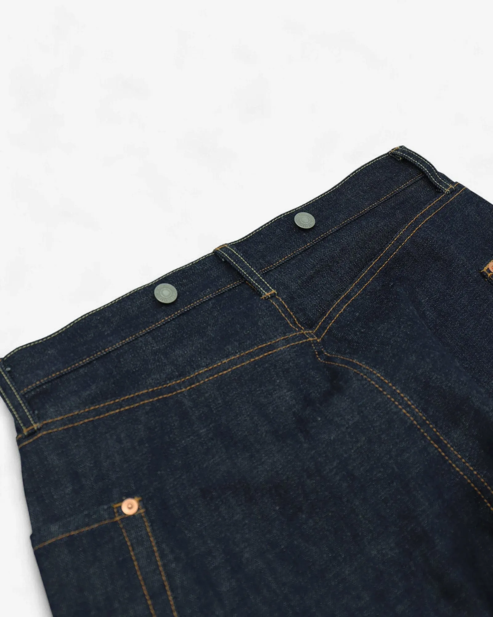 SELVEDGE DENIM CARPENTER WIDE JEANS #651