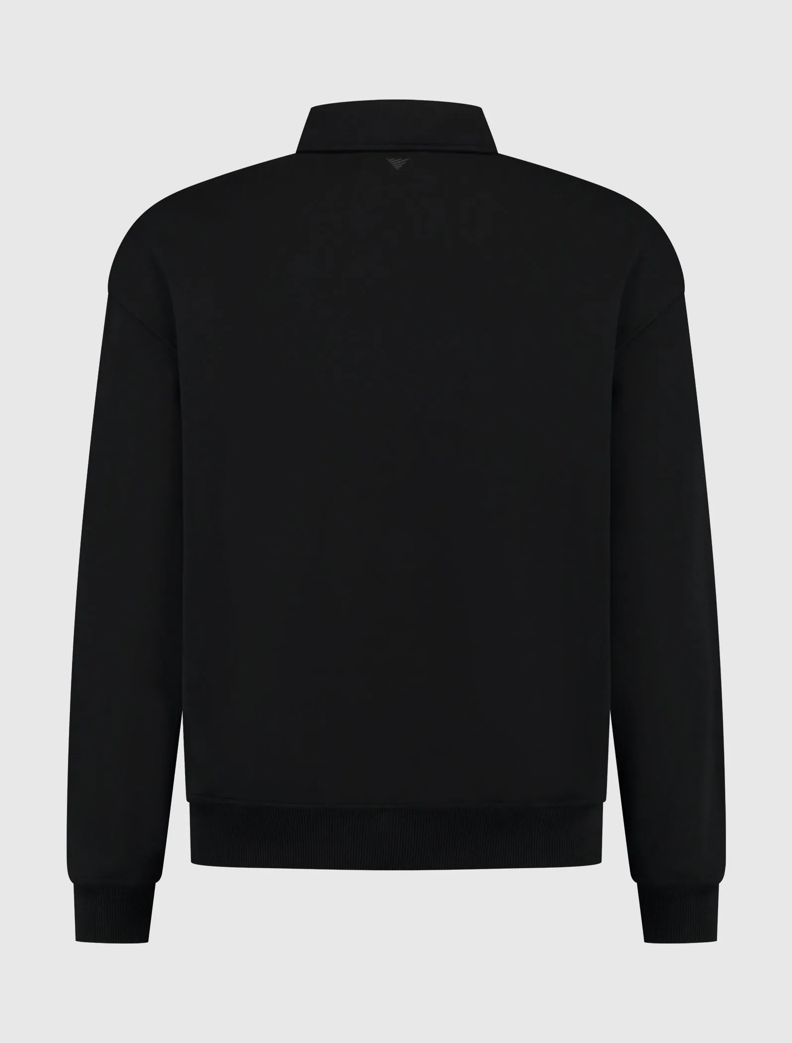 Sideline Wordmark Polo Sweater | Black