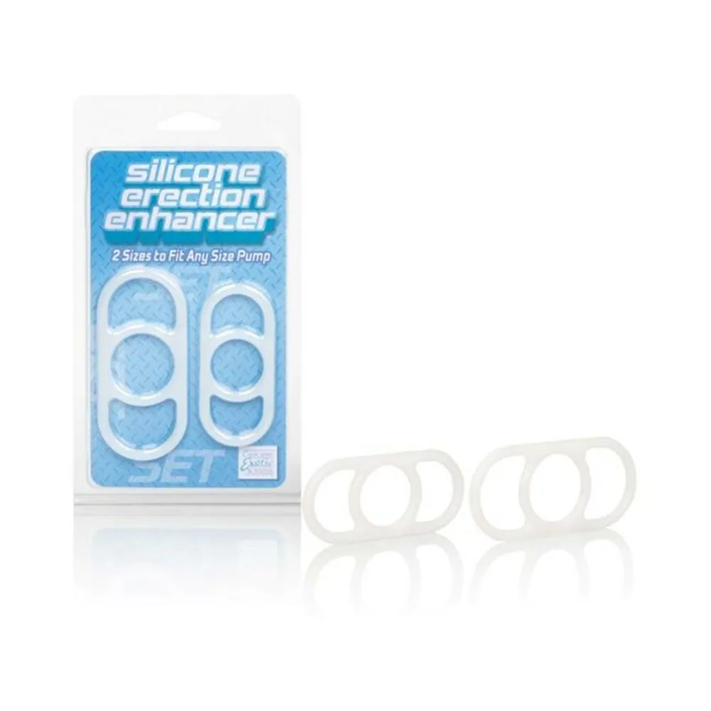 Silicone Erection Enhancers Set of 2